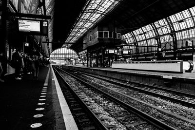 Railroad station platform