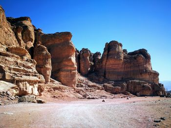 Rock formations