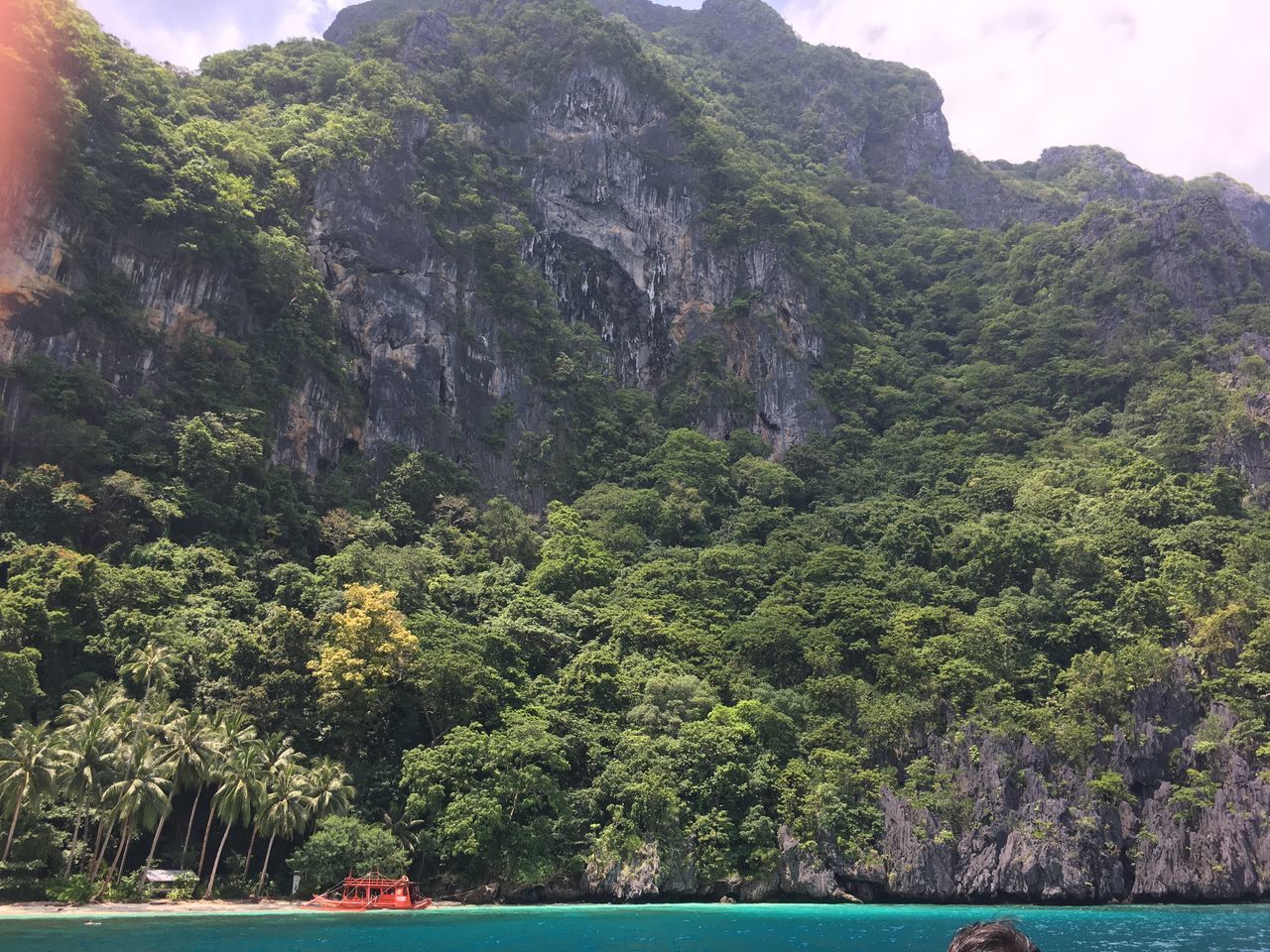 SCENIC VIEW OF LAND AND MOUNTAINS