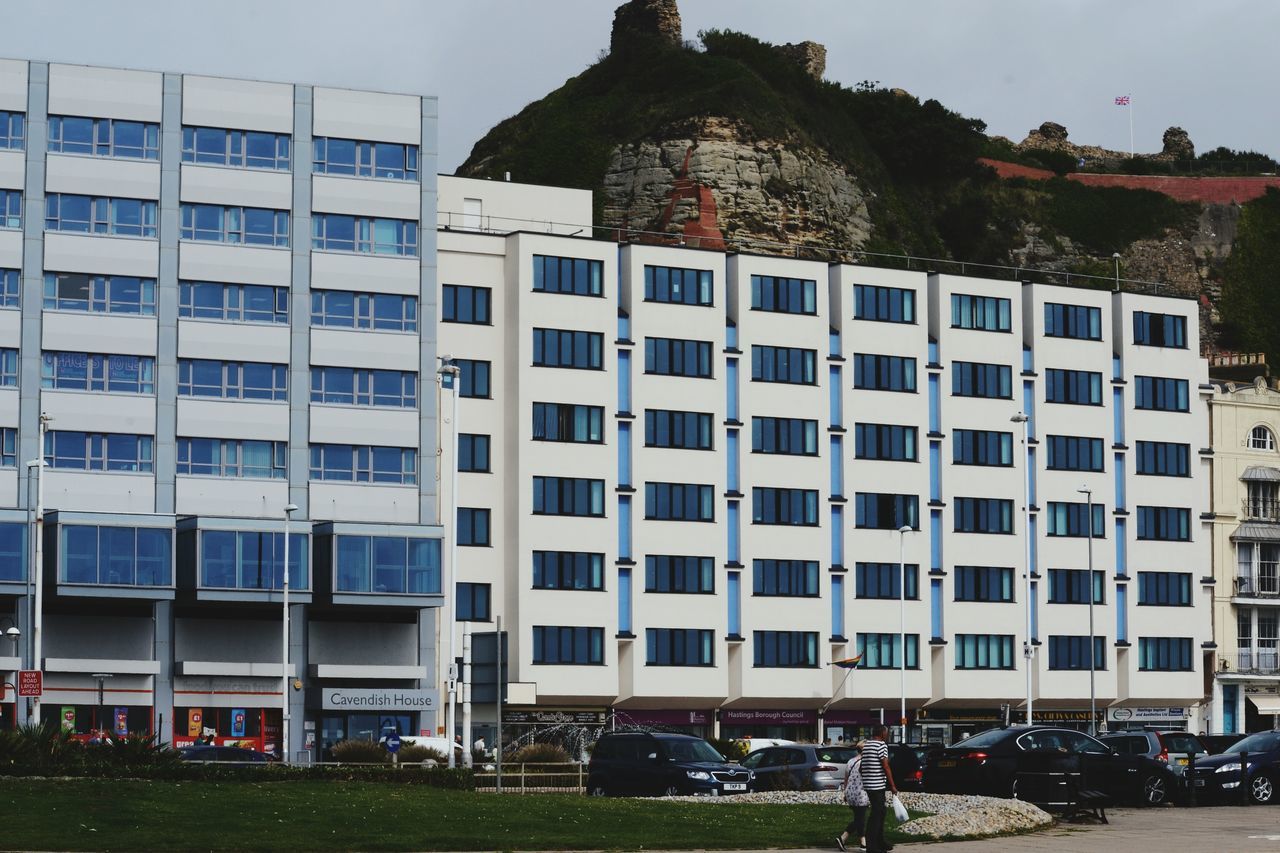 Hastings seaside buildings