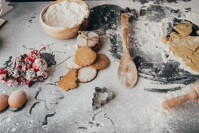 Christmas decoration cookies