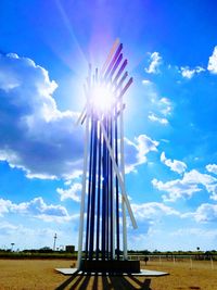 Low angle view of sky