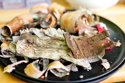 Close-up of food in bowl