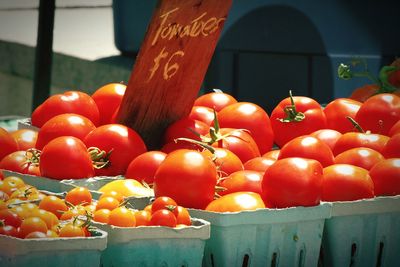 Close-up of tomatoes