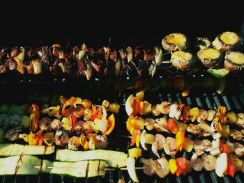 Full frame shot of food for sale