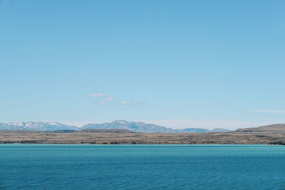 Scenic view of mountain against sky