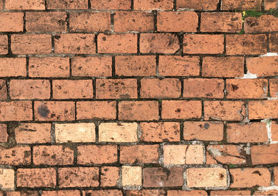 Full frame shot of brick wall