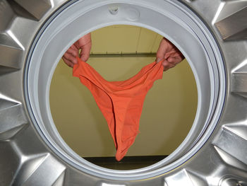 Close-up of machine part