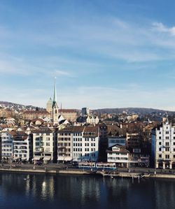 River with buildings in background