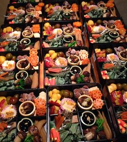 Full frame shot of market stall for sale