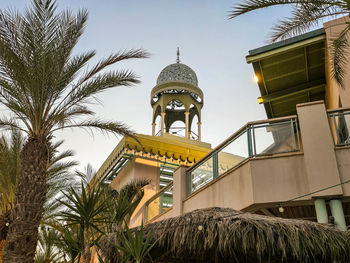Low angle view of building against sky