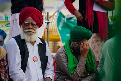 Group of people in traditional clothing