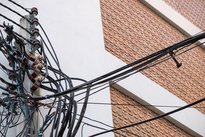 Low angle view of roof against building