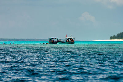 Blue paradise from zanzibar