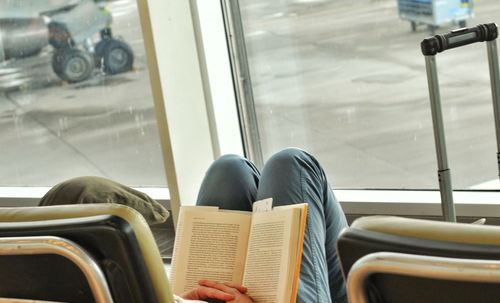 Interior of train