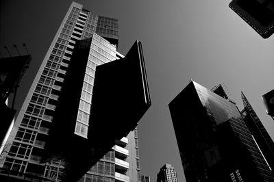 Low angle view of modern building