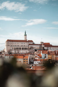 Buildings in city