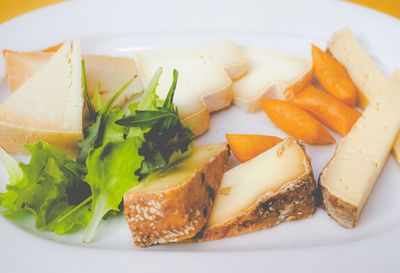 Close-up of food in plate