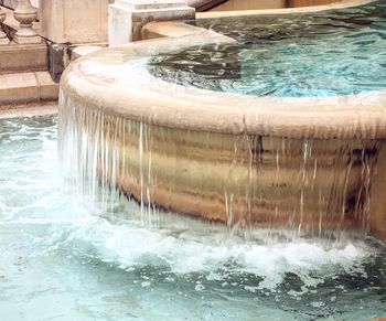 Close-up of swimming pool