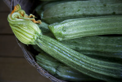 Close-up of zucchini 