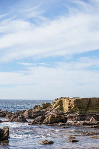 Scenic view of sea and sky