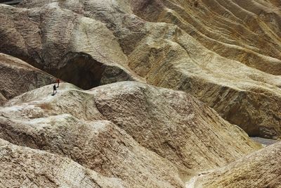 Full frame shot of rock formations