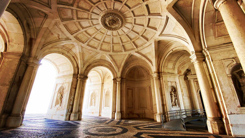 Interior of historic building