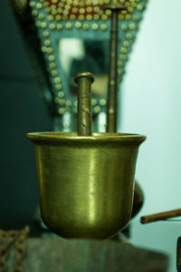 Close-up of metal