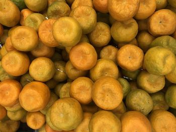 Full frame shot of fruits for sale in market