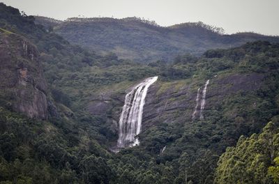 Scenic view of mountains