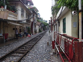 View of city street