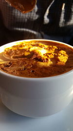 Close-up of coffee cup