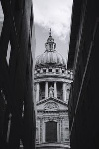 Low angle view of building against sky