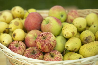 Close-up of apples