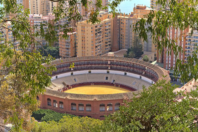 The bullfight arena plaza de toros la malagueta