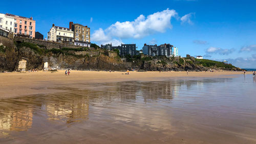 Tenby south beach