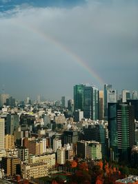 Cityscape against sky