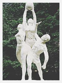 Full length of woman in bikini