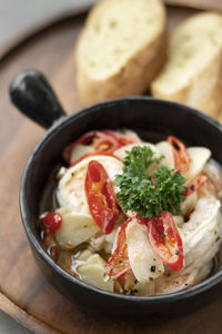 Close-up of food in bowl