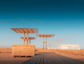 View of built structure against sky