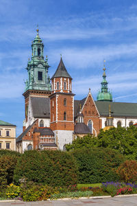 Wawel cathedral in krakow, poland