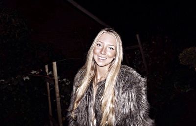 Portrait of young woman