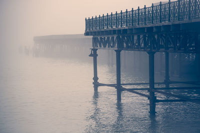 View of sea during winter