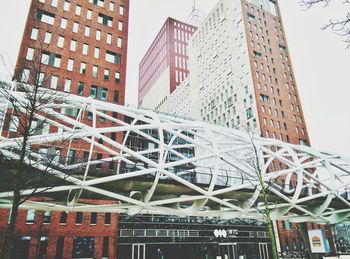 Low angle view of modern buildings