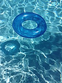 Reflection of trees in water