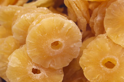 Close-up of dry citron slices for sale at market