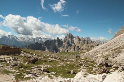 Panoramic view of landscape against sky