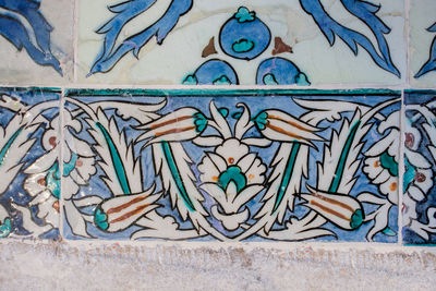 Full frame shot of patterned wall