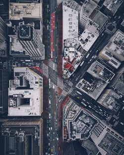 Aerial view of city