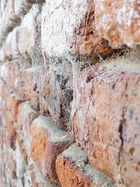 Full frame shot of stone wall